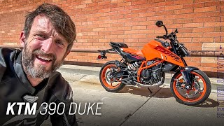 2024 KTM 390 Duke Review  Daily Rider [upl. by Rennob]