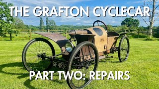 The 1919 Grafton Cyclecar Part Two Repairs [upl. by Arammahs222]