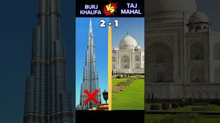 Taj Mahal VS Burj Khalifa [upl. by Bing]