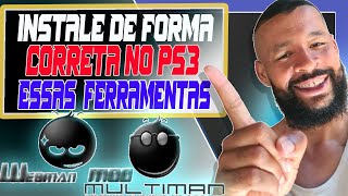 PASSO A PASSO COMO INSTALAR WEBMANMOD E MULTIMAN NO PS3 [upl. by Kliman]