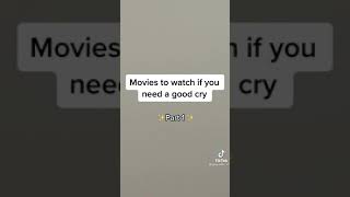 movies to watch if you need a good cry🎬 movierecommendayion netflix movies tiktokdump [upl. by Yruama437]