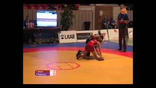 Brottning SM 2013  Stine Mared vs Fredrika Petersson [upl. by Amery]