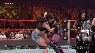 WWE2K24  WoWRaw116  112124 Divas Contenderships [upl. by Enenej]