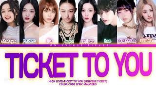 TICKET TO YOU HIGH LEVEL cover universe ticket [upl. by Rodl]