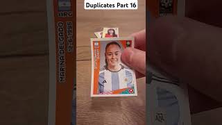 Adrenalyn XL 2023 FIFAWomansWorldCupStickers DuplicatesPart 16 adrenalynxlfootballstickerspanini [upl. by Asiled]