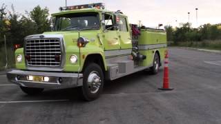 06 Fire Truck Serpentine In amp Out  Firefighter Driver Competency Course [upl. by Derrek376]