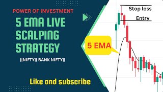 5 EMA LIVE SCALPING STREAMING strategy zero Hero trading banknifty nifty 28102024 shorts [upl. by Natika740]