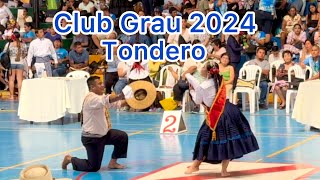 Baile del sábado de la Reina de Tondero del Gran Concurso Club Grau 2024 Piura 💃✨ [upl. by Ahcropal331]