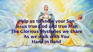 WEDNESDAY amp SUNDAY GLORIOUS MYSTERIES HOLY ROSARY Mother Mary Pray for Us [upl. by Aniez]