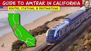 Amtrak California routes maps prices and seat information [upl. by Nesyla]