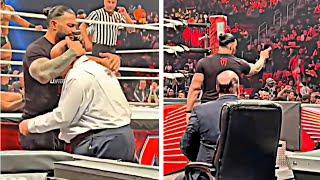 Roman Reigns Always Respect Pual Heyman ❤️Roman and Pual Love [upl. by Oicanata]