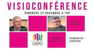 Visioconférence du 22 novembre 2020  les vaccins grippe [upl. by Ennaecarg121]