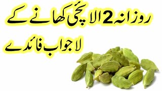 Rozana 2 Elaichi khane ke fayde  Benefits of Eating 2 Cardamom Daily [upl. by Yramliw]