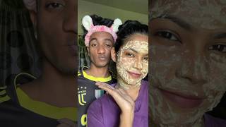 ഞാനും ഇവനും ഒരേ Vibeaaaa🤠🥳shivamwol youtube facemask sister brother subscribe [upl. by Eceinart]