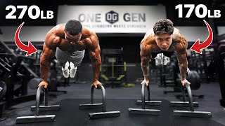 Body Builder VS Calisthenics  Planche Ft Larry Wheels [upl. by Jeramie]