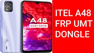 itel A48 FRP Unlock UMT Dongle  Easy Bypass Tutorial 2024 [upl. by Naeerb]