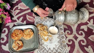 Baegirkhaen Ti NunChaii  Ramadan Special  Kashmiri Pink Tea [upl. by Eronel]