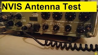 NVIS Antenna Test  7 MHz Horizontal Dipol  Тест антенны NVIS — горизонтальный диполь 7 МГц [upl. by Ludba555]