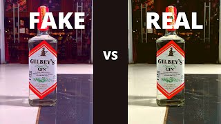 How To Differentiate Between FAKE and REAL GILBEYS GIN [upl. by Anaugahs]