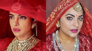 Priyanka Chopra Indian Wedding Bridal Makeup Look  Anubha [upl. by Aleac]