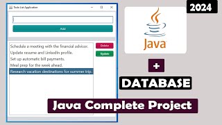 Java Project For Beginners Step By Step Using NetBeans And MySQL Database In One Video  With Code [upl. by Kenton]