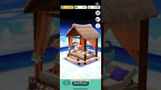 Palmwood Resort Hut  Beach Resort Reissued  Animal Crossing Pocket Camp shorts [upl. by Rahcir515]