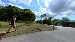 Kedron Brook Bikeway to Brisbane Airport [upl. by Nilyaj]