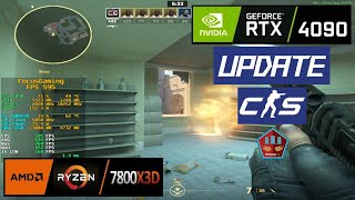 CS2 19122024 Update RTX 4090  RYZEN 7 7800X3D  1280x960 Competitive Settings Benchmark [upl. by Giles]