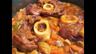 COMO HACER OSSOBUCO CON CERVEZA TIERNO CASERO Y DELICIOSO [upl. by Enwahs557]