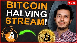 BITCOIN HALVING STREAM 🚀 Countdown zum BitcoinSilvester🎉 [upl. by Dong823]