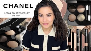 NEW LES NUITS DE CHANEL ECLAT DE NUIT  Spring 2024  Nuit de Chanel  New Stylo Yeux Shades [upl. by Hoseia608]