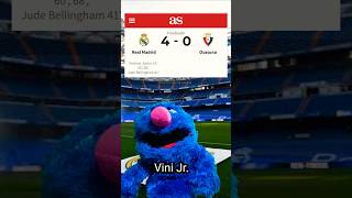 REAL MADRID GOLEA AL OSASUNA 40 CON HAT TRICK DE VINICIUS JR en la Liga Barcelona Milán [upl. by Atterol533]