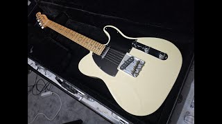 Fender Telecaster American Special Olympic White maple 2013 [upl. by Euqina826]