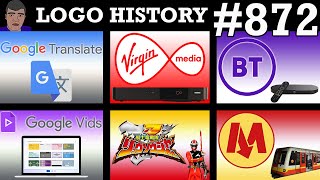 LOGO HISTORY 872  BT Google Vids Google Translate Virgin Media amp More [upl. by Adali]