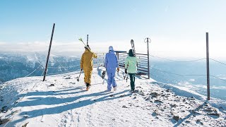 BIG SKY  Montana Upscale Ski Resort  Full Tour in 4K [upl. by Killian]