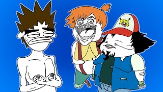 Oney Plays Animated  Ash and Misty meet Brock  Pokémon parody [upl. by Antonio425]