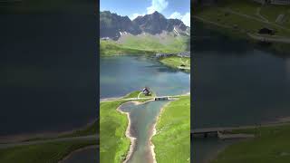 Switzerland  Melchseefrutt travel mountain dronemountain drone swissmountains swisslandscapes [upl. by Roshan]