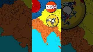 Akhand Bharat and Qing ready to cure Soviet 😱 Part 16 shorts countryballs [upl. by Anael]