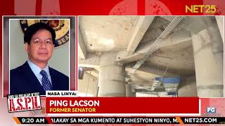 PING LACSON on the New Senate Building Interview on NET25 [upl. by Gio]