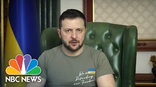 Ukraines Zelenskyy Says Situation In Donbas Is Extremely Difficult [upl. by Iaras215]