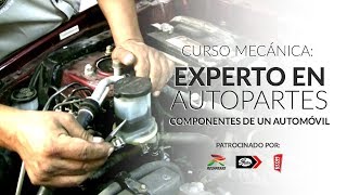 Curso Mecánica Experto en Autopartes  Componentes de un Automóvil [upl. by Yecak236]