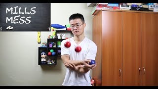 Learn to Juggle 3ball Mills Mess [upl. by Letsyrhc]