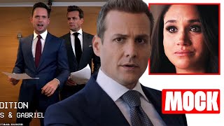 Gabriel Macht MOCKS Meghans Horrible Acting Skills In TMobile Ad Cry On Cue [upl. by Kurtzman547]