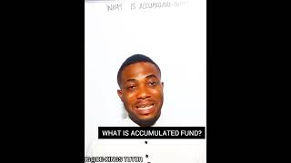 WHAT IS ACCUMULATED FUND accounting NPO ican [upl. by Yllas]