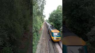 Intercity 125 Class 43 at Poole [upl. by Reehsab]