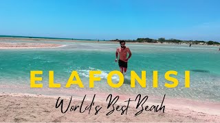 Elafonisi Beach Crete  BEST BEACH in GREECE  Watch BEFORE You Go [upl. by Ashlee496]