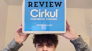 CIRKUL Water Bottle REVIEW 4 Flavors [upl. by Euqirrne]