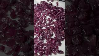 Glass Filled Ruby chanthaburi burmaruby treated bangkokgemsmarket [upl. by Warila]