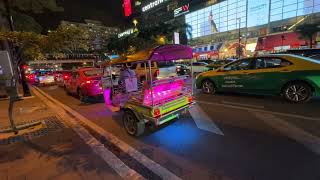 Central World Bangkok Night Life 2024 November bangkok centralworld vlog nightlife tuktuk [upl. by Rives]