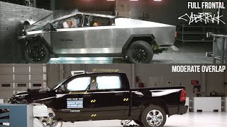 Tesla Cybertruck Crash Test and Safety [upl. by Suiram]